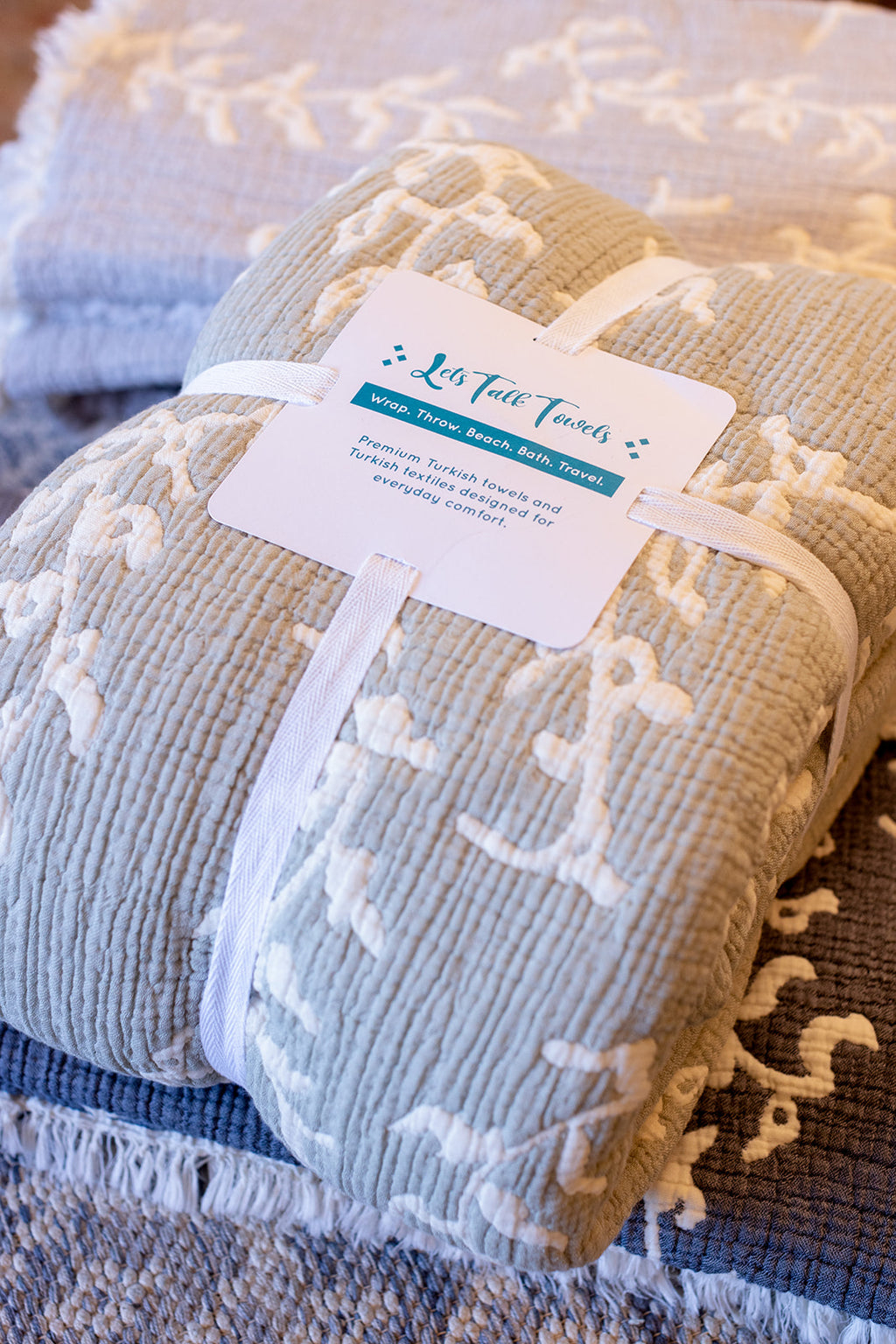 Quilted Grapevine Blanket