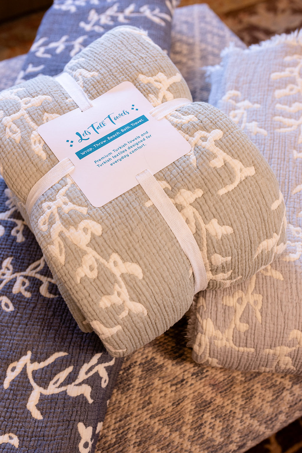 Quilted Grapevine Blanket