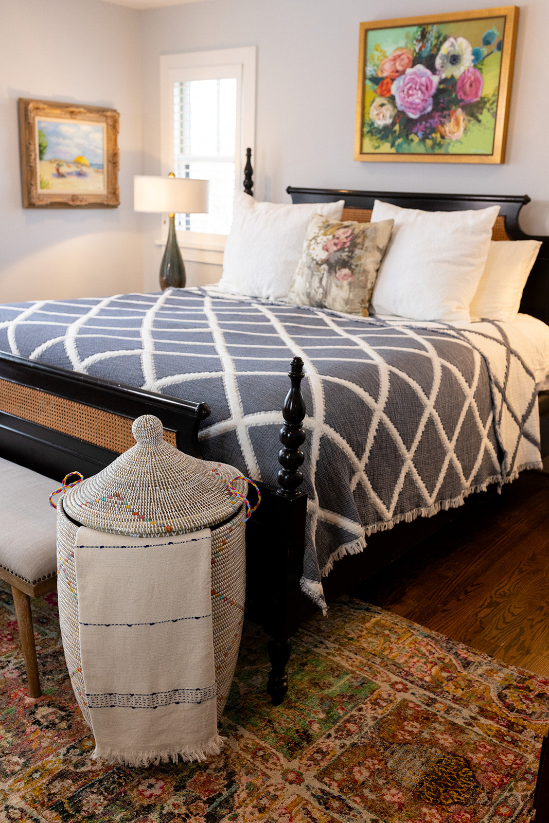 Quilted Trellis Blanket