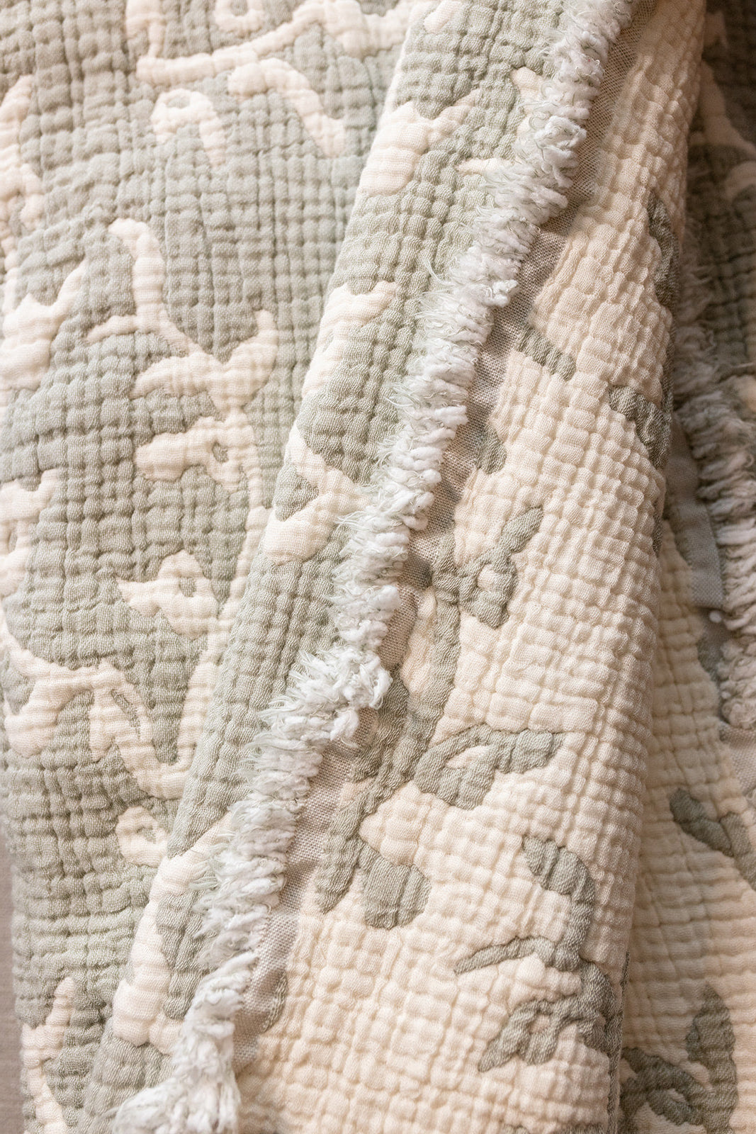 Quilted Grapevine Blanket