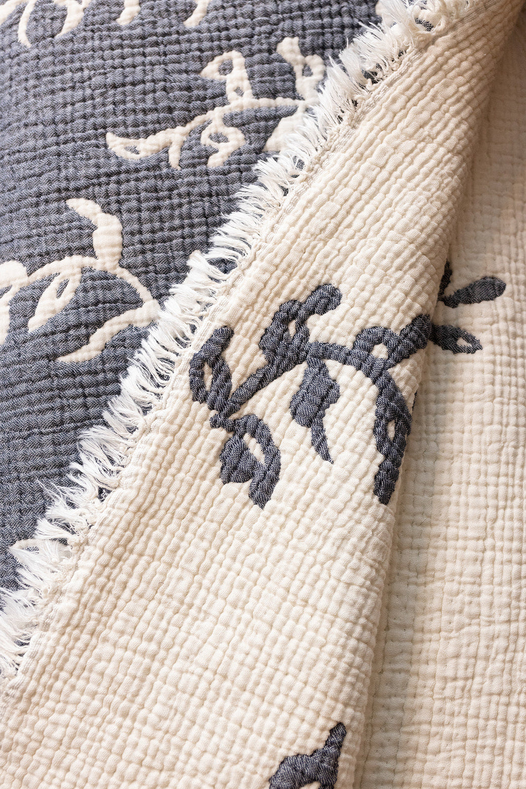 Quilted Grapevine Blanket - WHOLESALE
