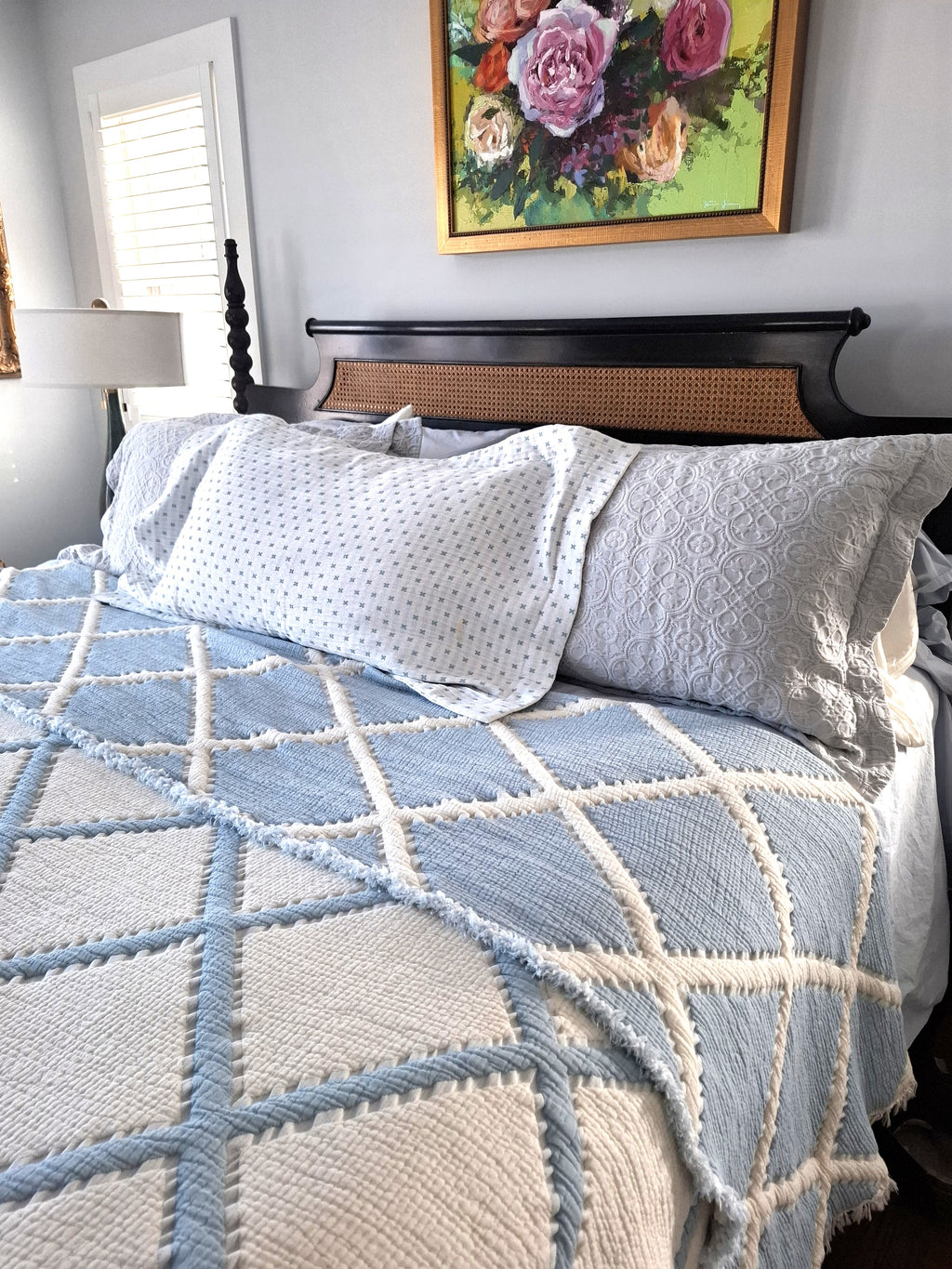 Quilted Trellis Blanket