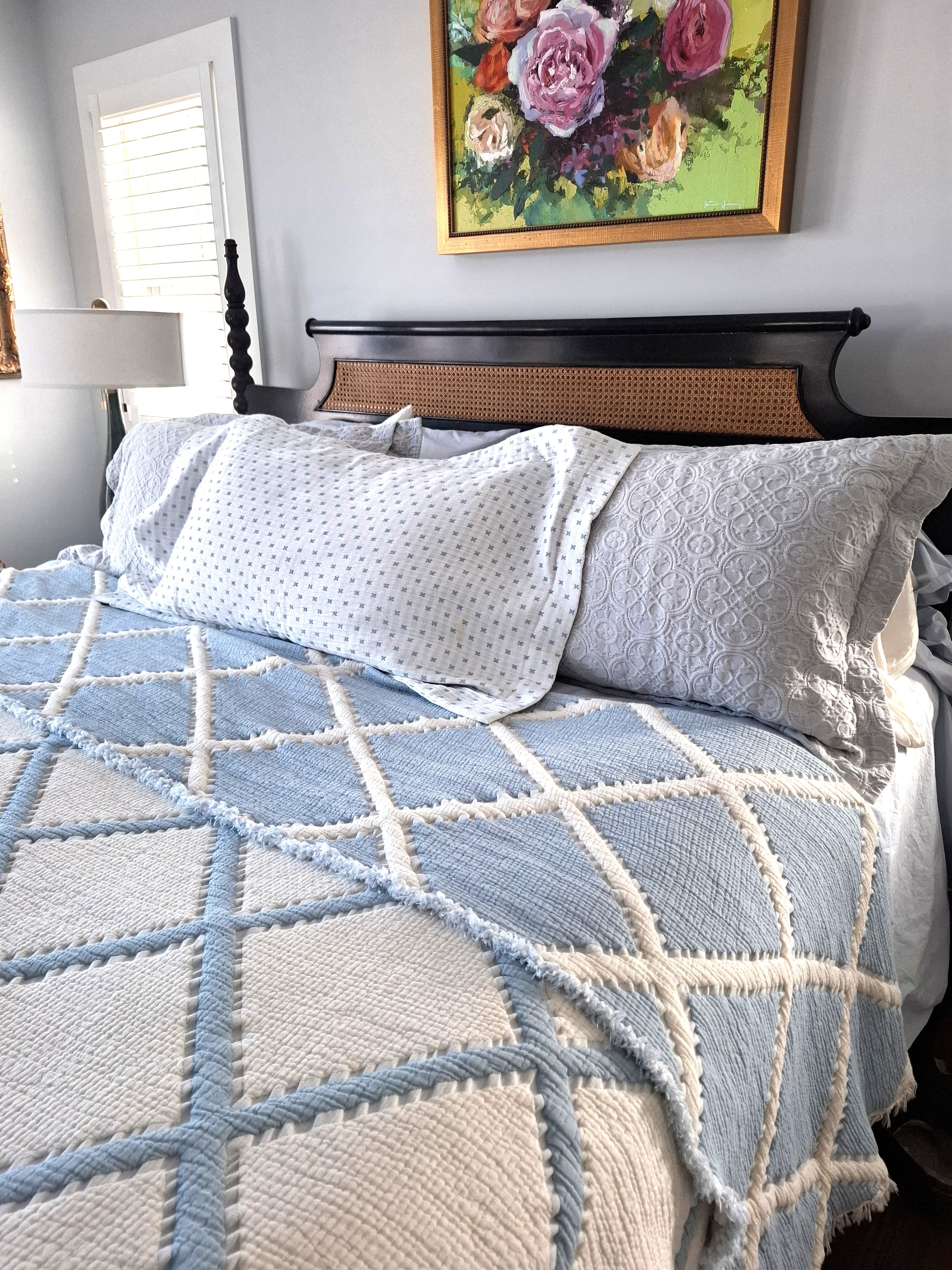 Quilted Trellis Blanket