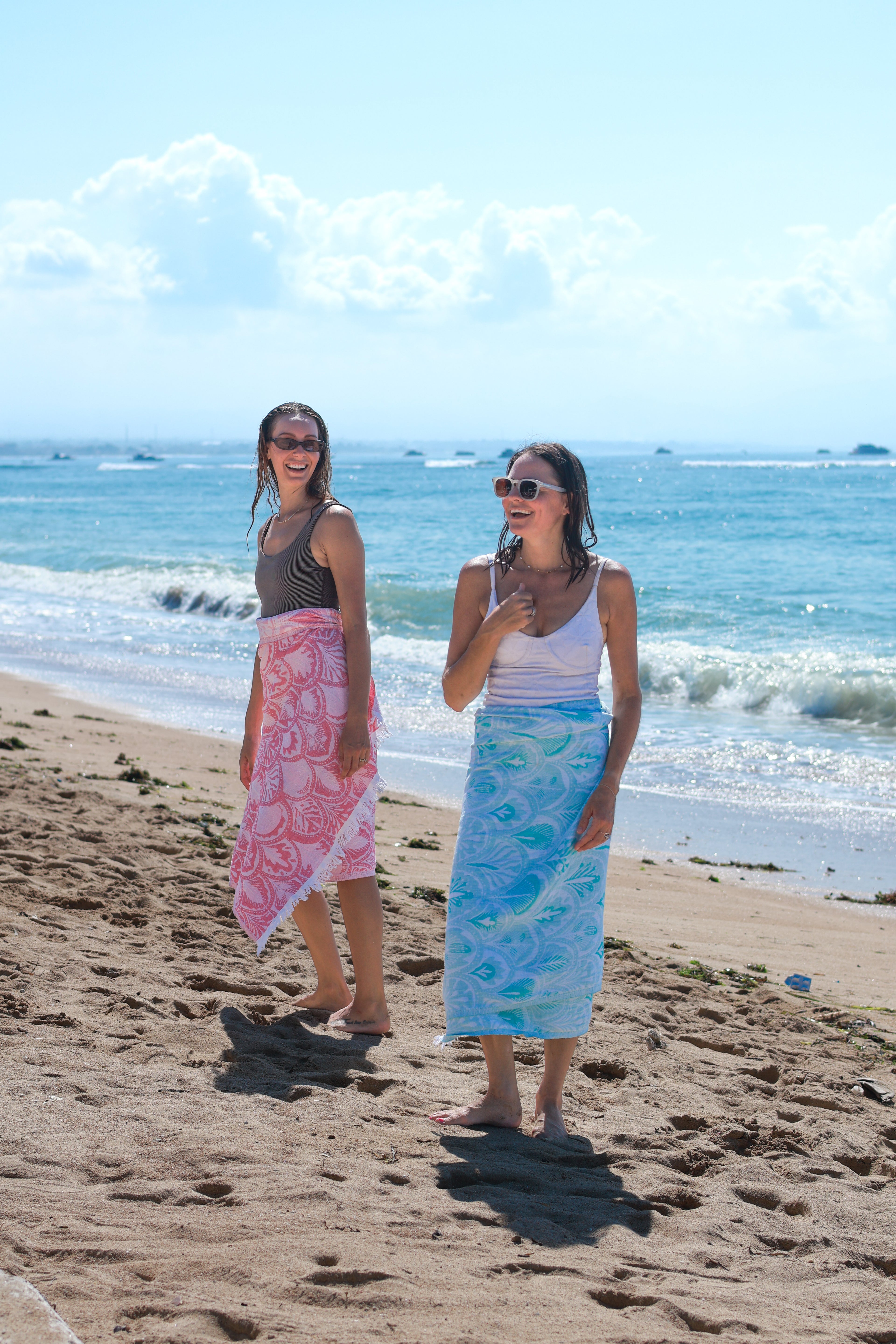 Palmette Towel