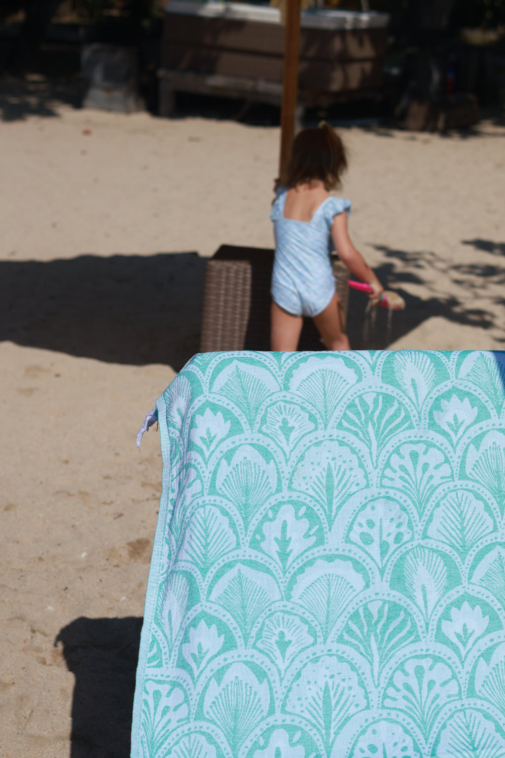 Palmette Towel