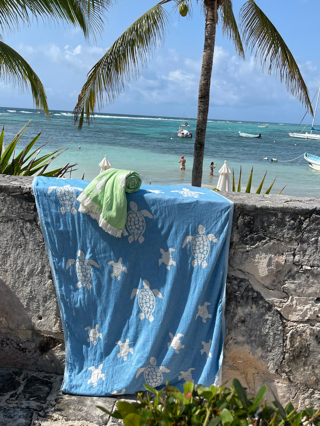 Akumal Turtle Towel