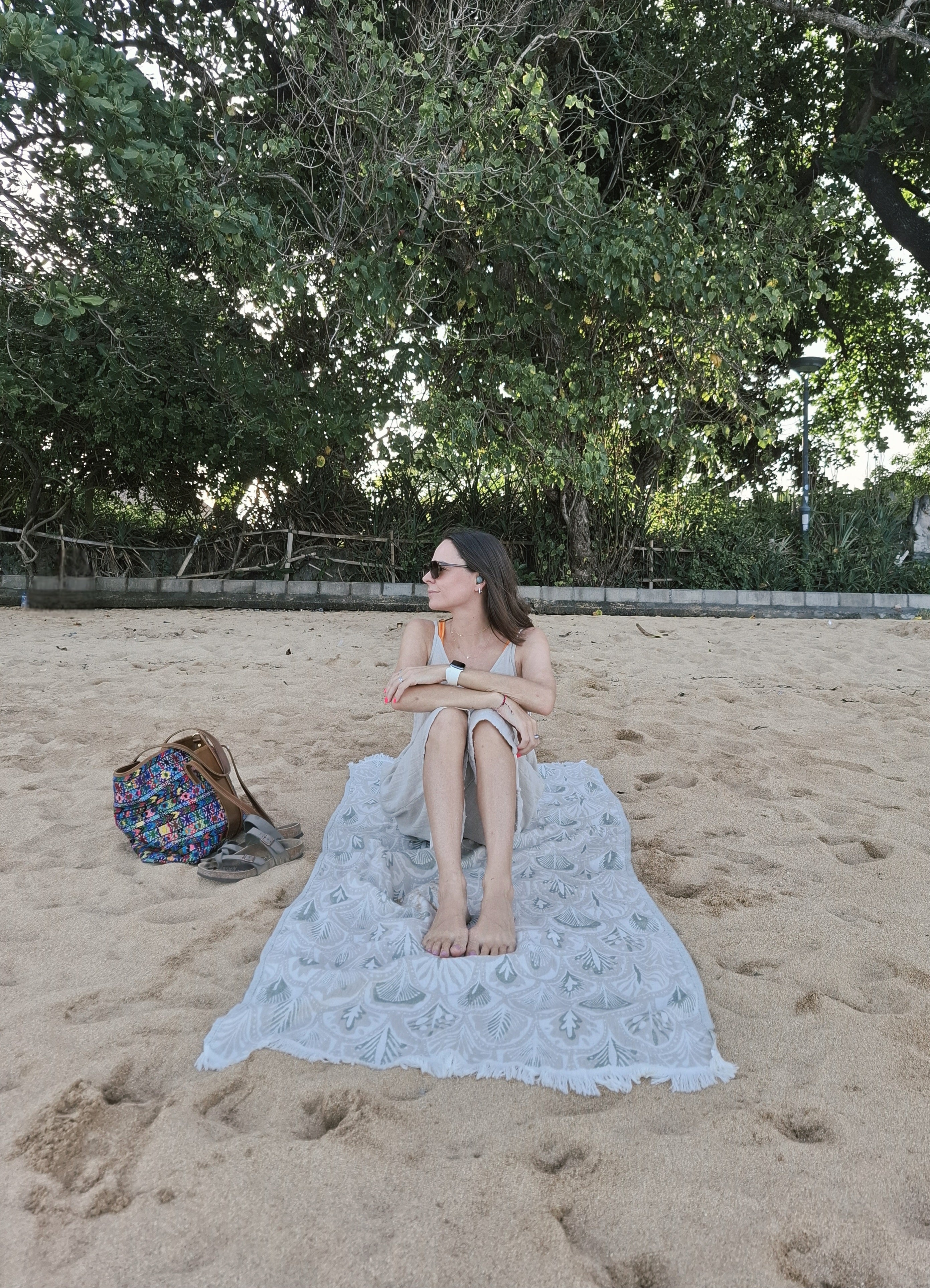 Palmette Towel