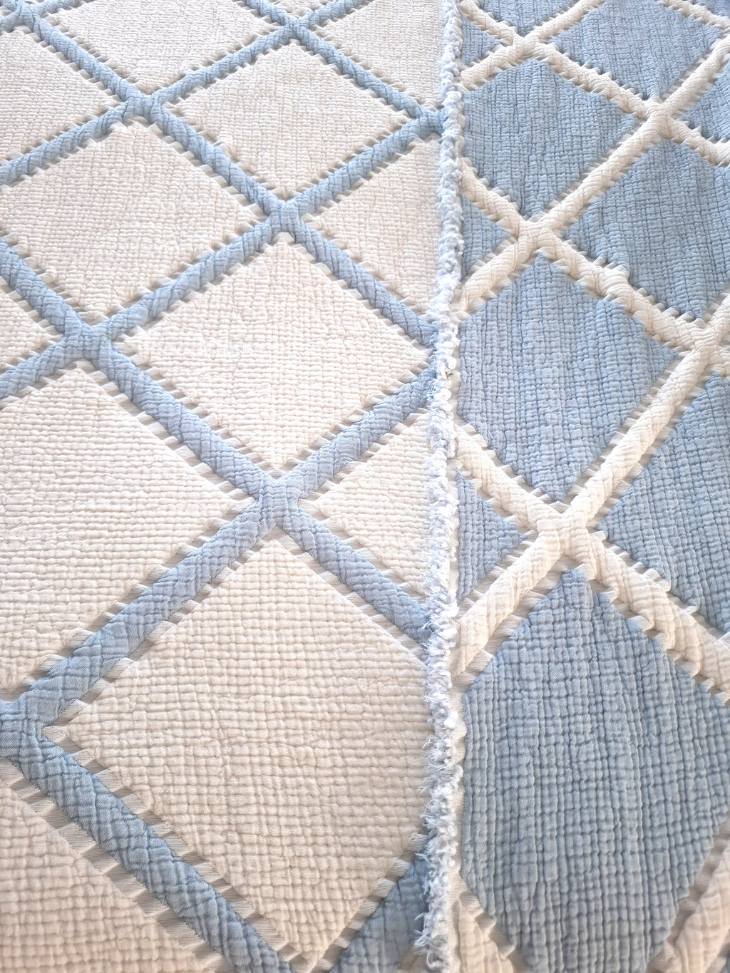 Quilted Trellis Blanket