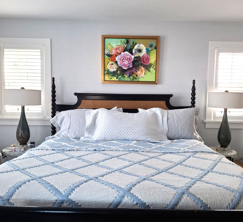 Quilted Trellis Blanket