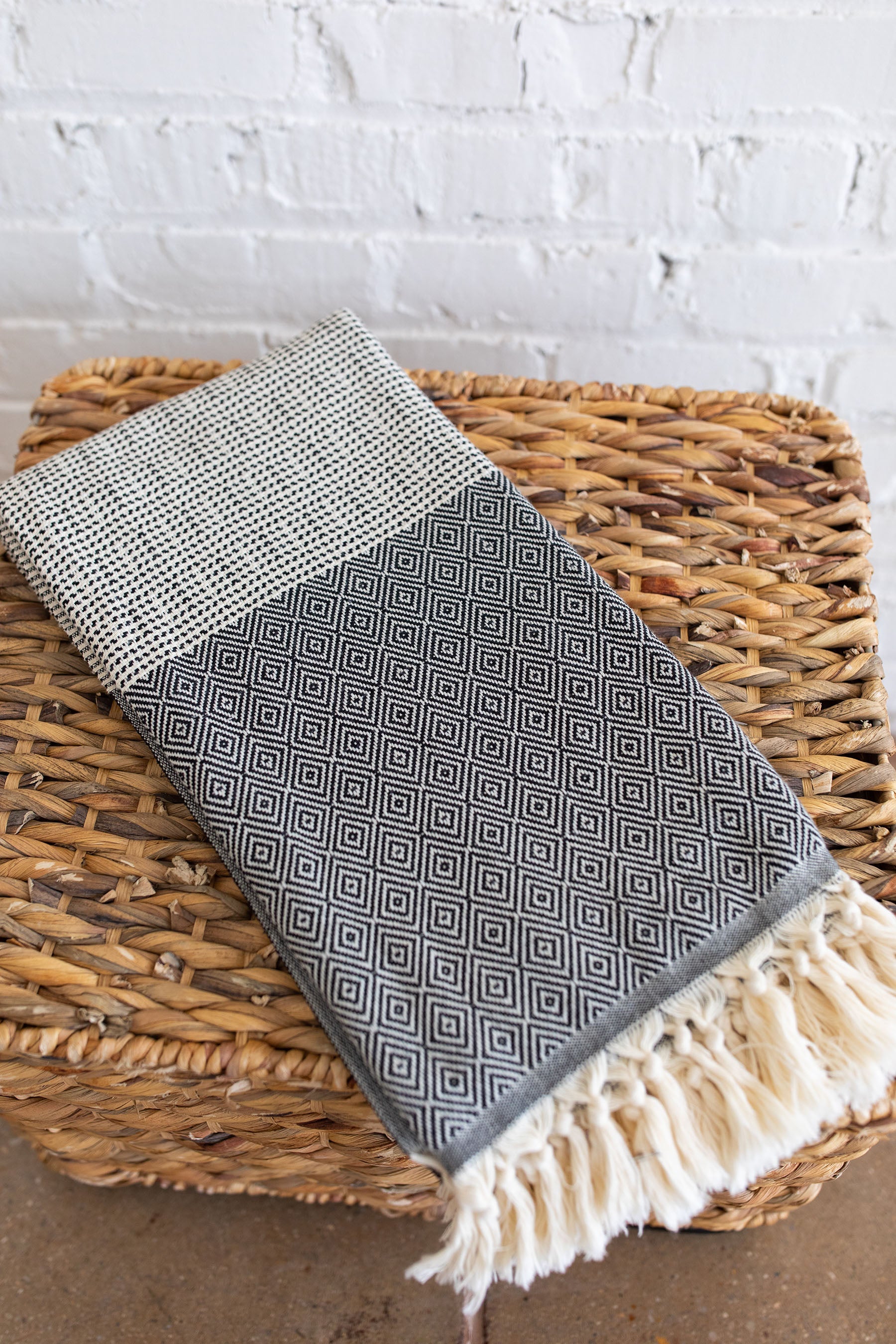 Diamond Stripe Towel