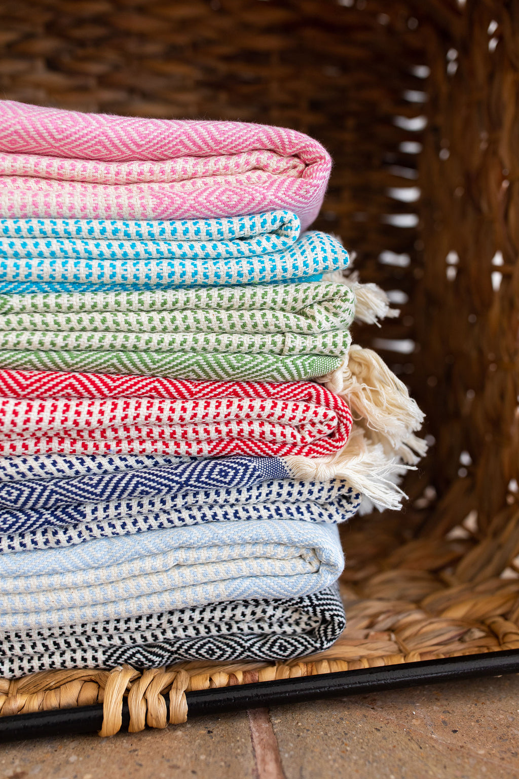 Diamond Stripe Towel
