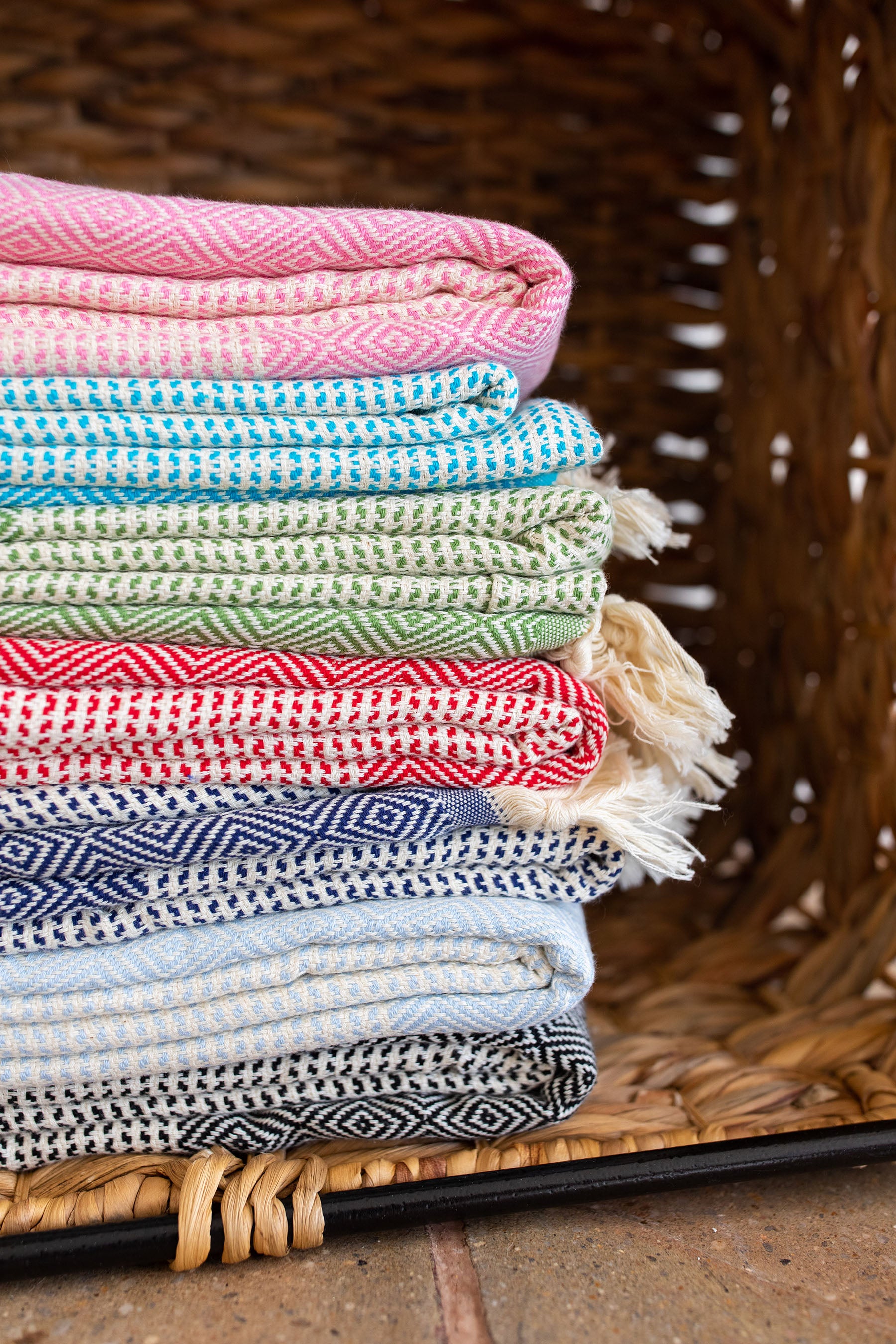 Diamond Stripe Towel