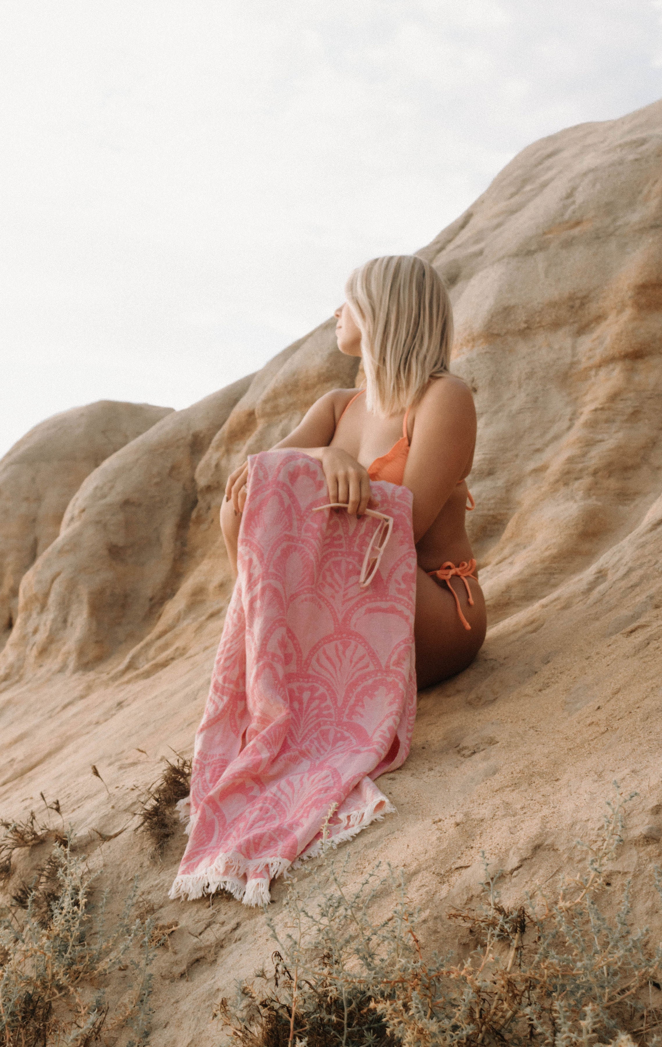 Palmette Towel